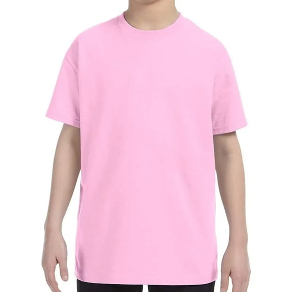 Custom Embroidered Youth Basic Cotton T-Shirts