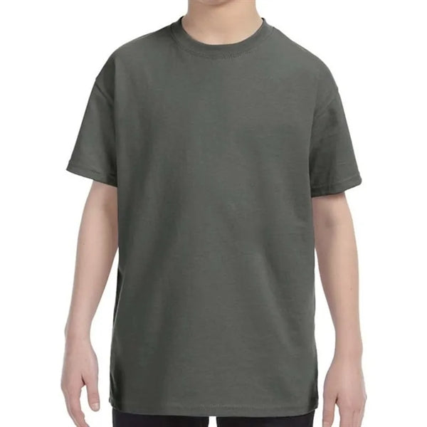 Custom Embroidered Youth Basic Cotton T-Shirts