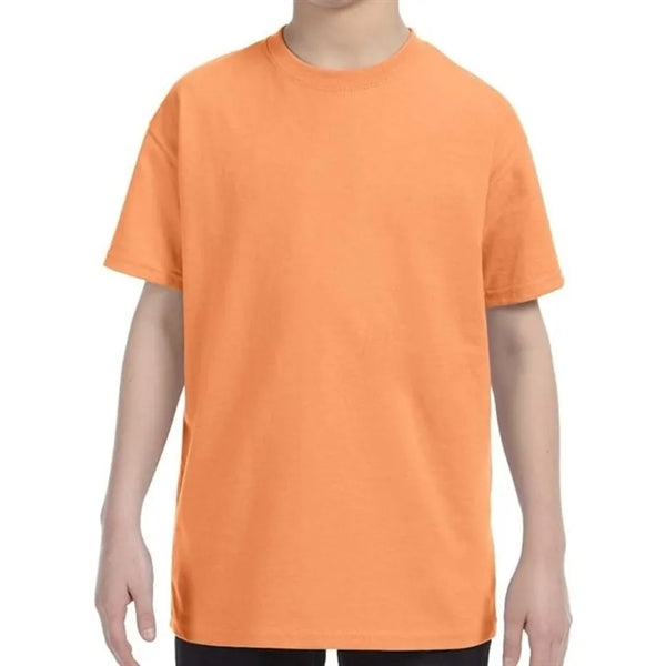 Custom Embroidered Youth Basic Cotton T-Shirts
