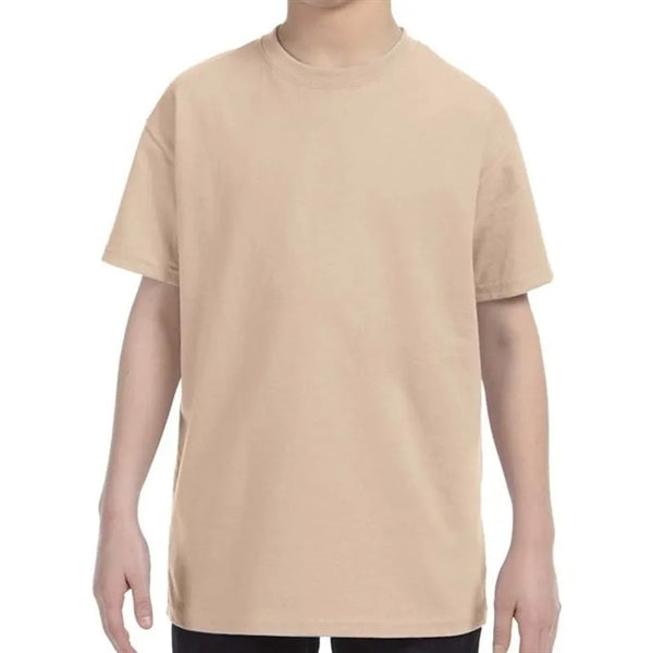 Custom Embroidered Youth Basic Cotton T-Shirts