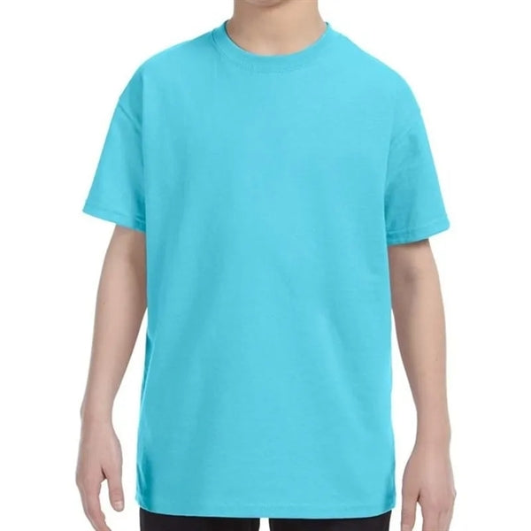 Custom Embroidered Youth Basic Cotton T-Shirts