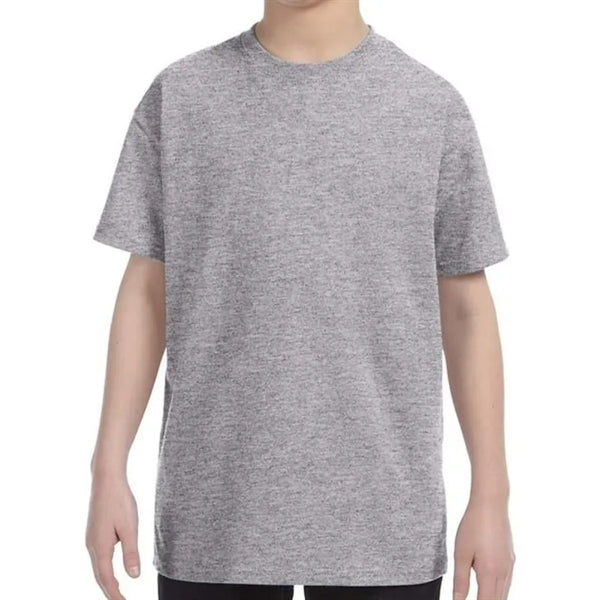 Custom Embroidered Youth Basic Cotton T-Shirts