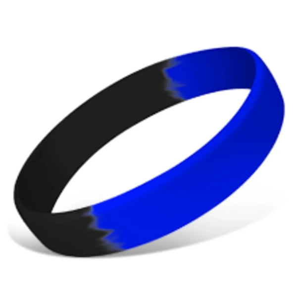 1/2 Inch Debossed Figured Wristbands