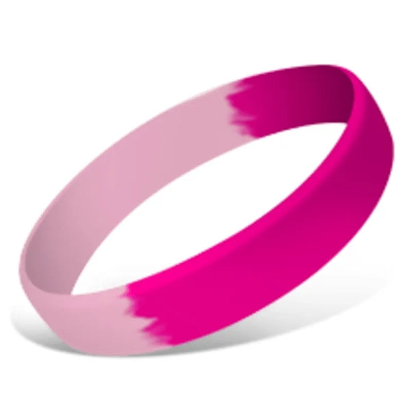 1/2 Inch Debossed Figured Wristbands