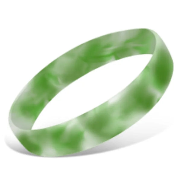 Debossed Silicone Adjustable Wristbands