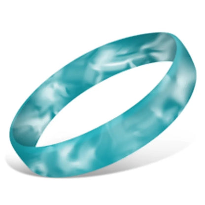 Debossed Silicone Adjustable Wristbands