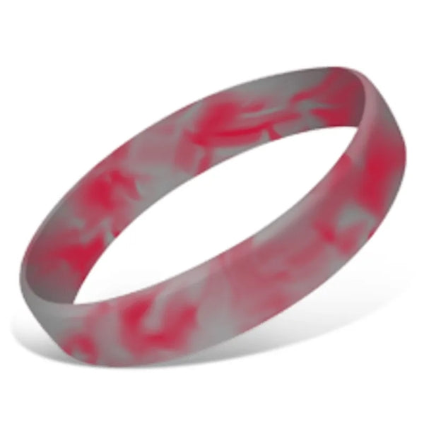Embossed Silicone Adjustable Wristbands