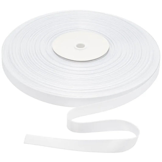 3/4 Inch White Sublimation Lanyard Rolls - 100 Yards/Roll