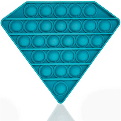 Custom Laser Engraved Silicone Push Pop Bubble Fidget Toys