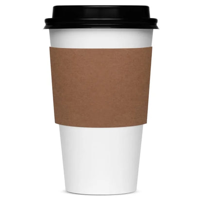 Custom Traditional Natural Kraft Cup Sleeves
