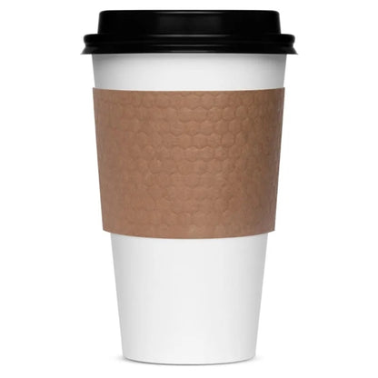 Custom Premium Embossed Natural Kraft Cup Sleeves