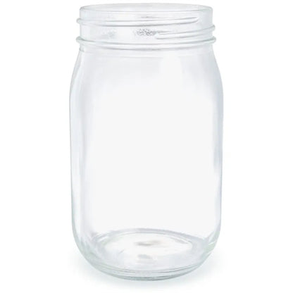 16 Oz Drinking Glass Mason Jars