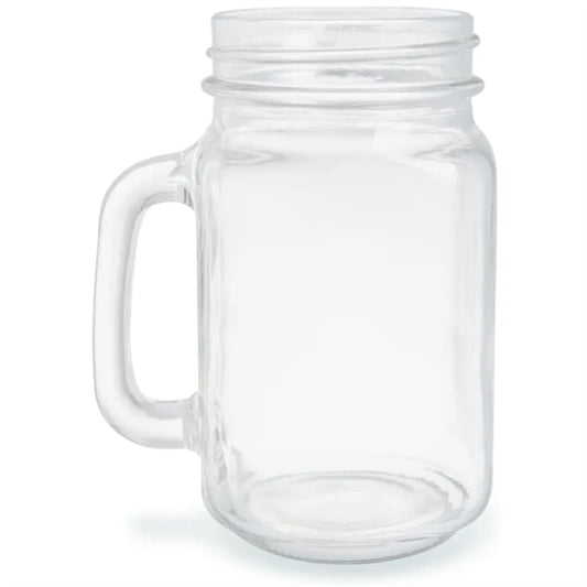 16 Oz Custom Mason Jars With Handles