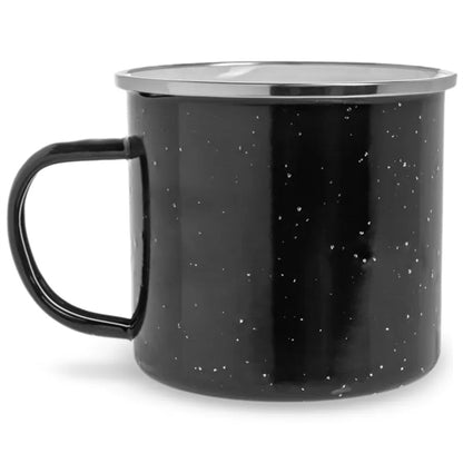 16 Oz Custom Campfire Metal Mug
