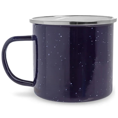 16 Oz Custom Campfire Metal Mug
