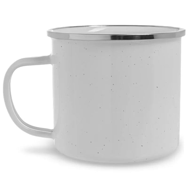 16 Oz Custom Campfire Metal Mug