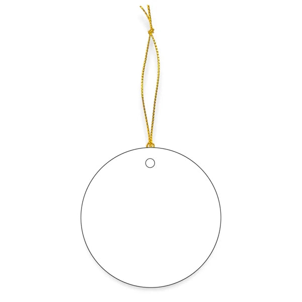 Full Color Ceramic Christmas Ornament