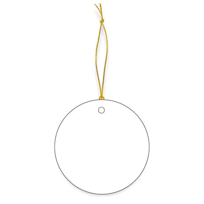 Full Color Ceramic Christmas Ornament