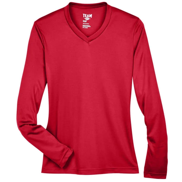 Team 365 Ladies Zone Performance Long-Sleeve T-Shirt