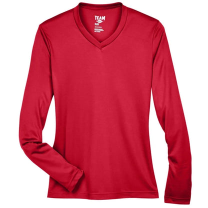 Team 365 Ladies Zone Performance Long-Sleeve T-Shirt