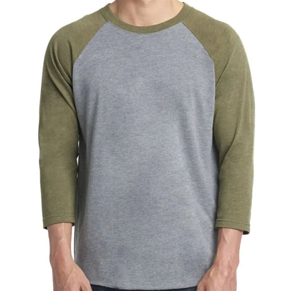 Next Level Unisex Triblend 3/4-Sleeve Raglan