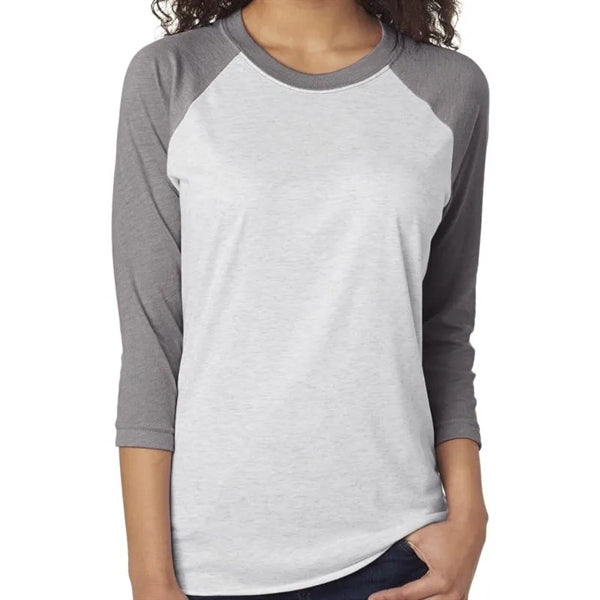 Next Level Unisex Triblend 3/4-Sleeve Raglan