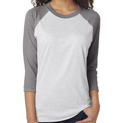 Next Level Unisex Triblend 3/4-Sleeve Raglan