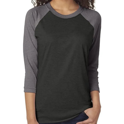 Next Level Unisex Triblend 3/4-Sleeve Raglan
