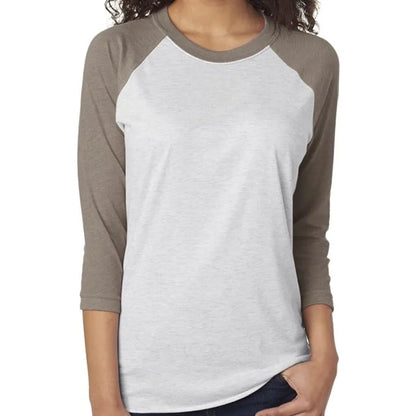Next Level Unisex Triblend 3/4-Sleeve Raglan