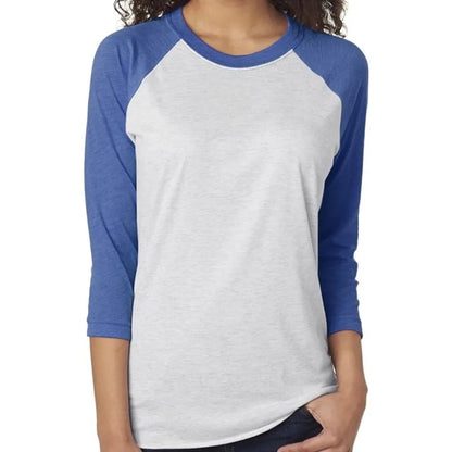 Next Level Unisex Triblend 3/4-Sleeve Raglan