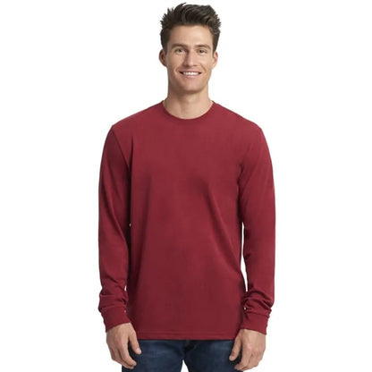 Next Level Unisex Sueded Long-Sleeve Crew