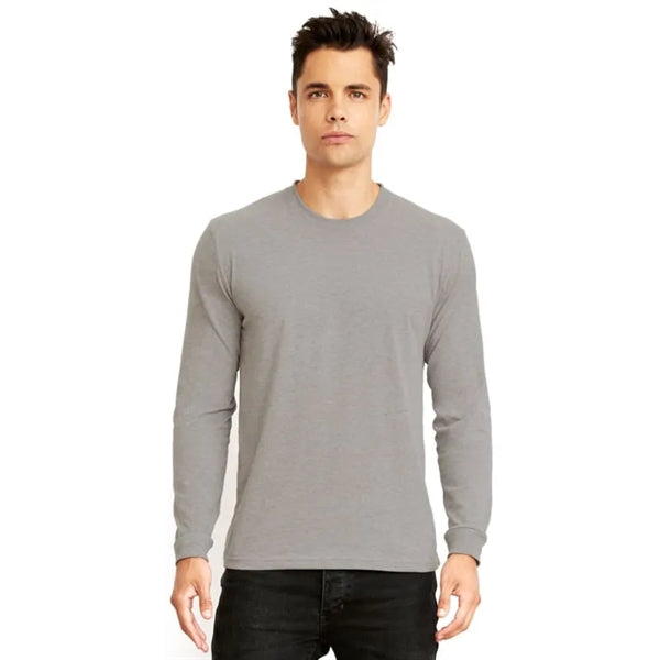 Next Level Unisex Sueded Long-Sleeve Crew
