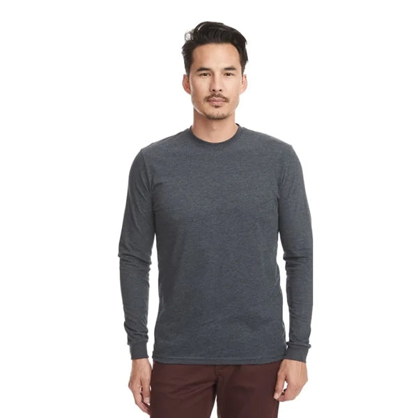 Next Level Unisex Sueded Long-Sleeve Crew