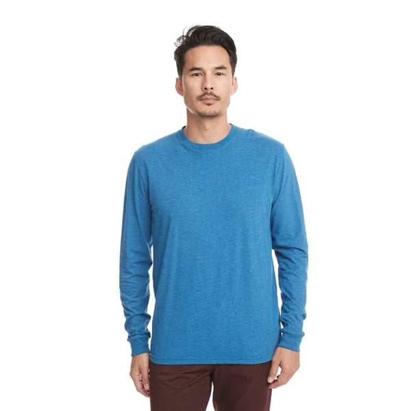 Next Level Unisex Sueded Long-Sleeve Crew