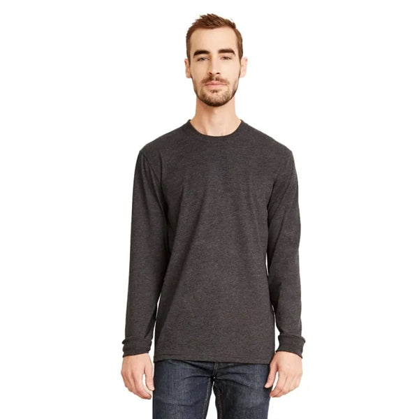 Next Level Unisex Sueded Long-Sleeve Crew