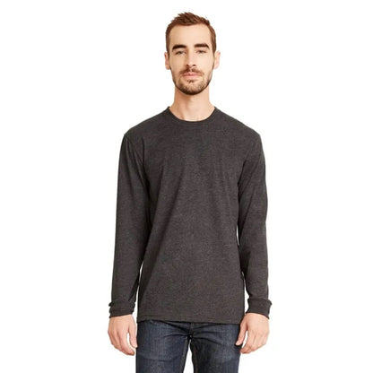 Next Level Unisex Sueded Long-Sleeve Crew