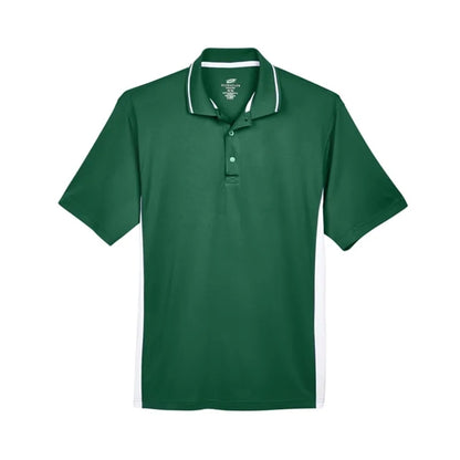 UltraClub Mens Cool & Dry Sport Two-Tone Polo