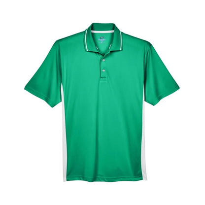 UltraClub Mens Cool & Dry Sport Two-Tone Polo