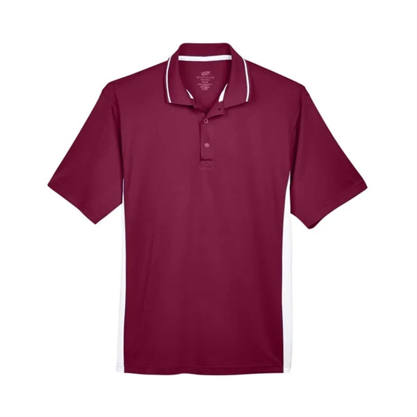 UltraClub Mens Cool & Dry Sport Two-Tone Polo