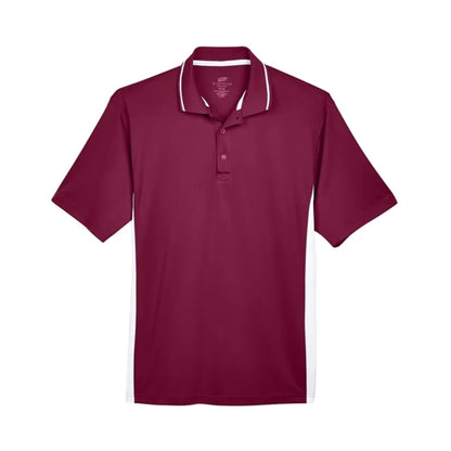 UltraClub Mens Cool & Dry Sport Two-Tone Polo