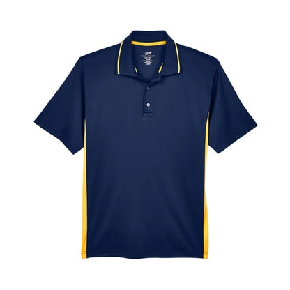 UltraClub Mens Cool & Dry Sport Two-Tone Polo