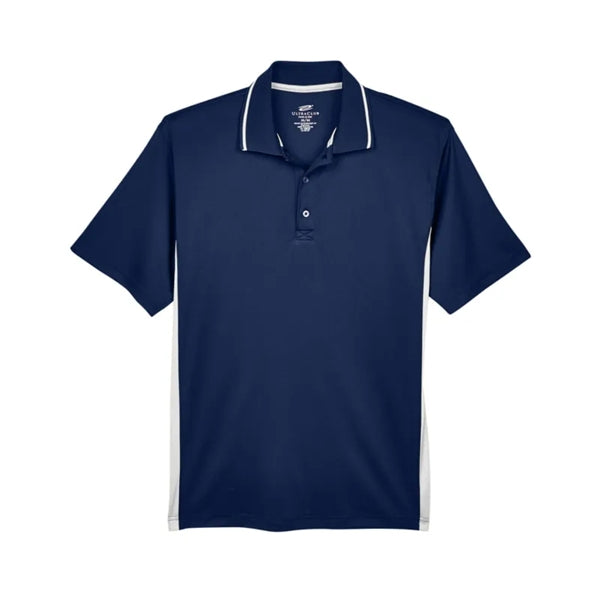 UltraClub Mens Cool & Dry Sport Two-Tone Polo