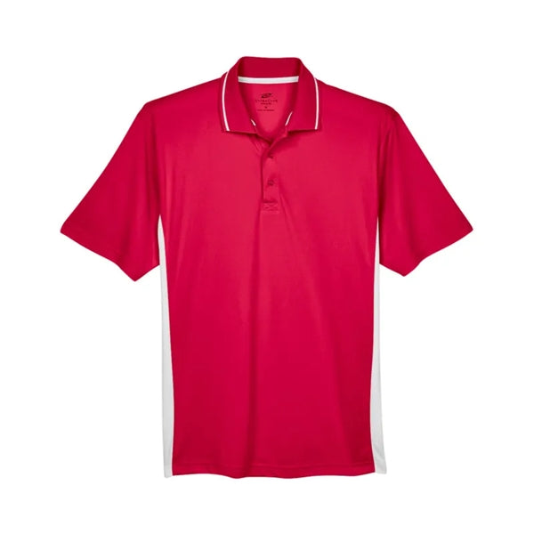 UltraClub Mens Cool & Dry Sport Two-Tone Polo