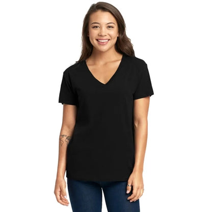 Next Level Ladies Relaxed V-Neck T-Shirt