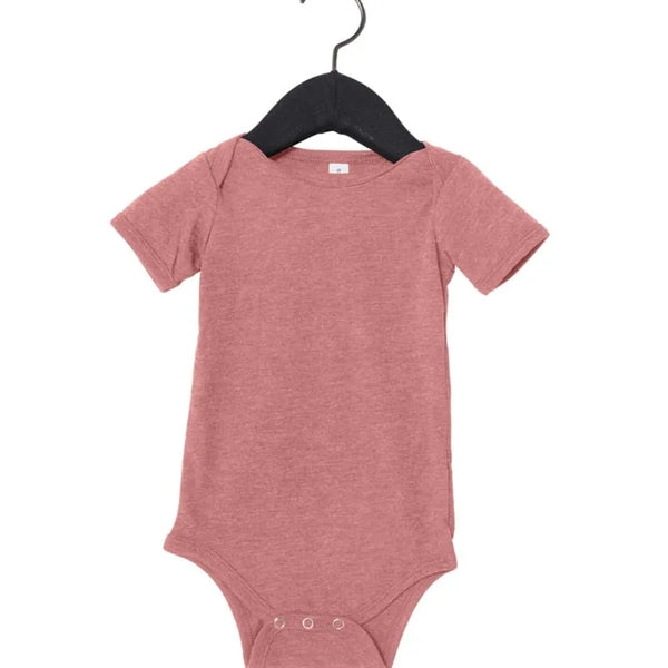 Bella + Canvas Infant Jersey Short-Sleeve One-Piece