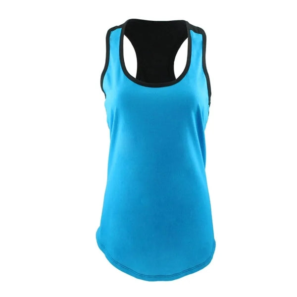 Next Level Apparel Ladies' Ideal Colorblock Racerback Tank
