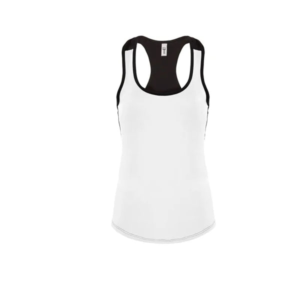 Next Level Apparel Ladies' Ideal Colorblock Racerback Tank