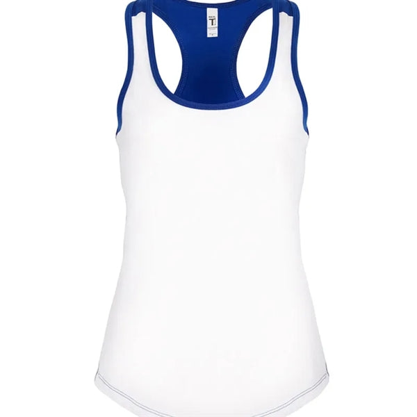 Next Level Apparel Ladies' Ideal Colorblock Racerback Tank