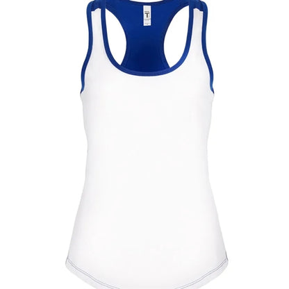 Next Level Apparel Ladies' Ideal Colorblock Racerback Tank