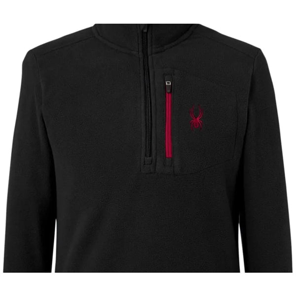 Spyder Men's Transport Quarter-Zip Fleece Pullover